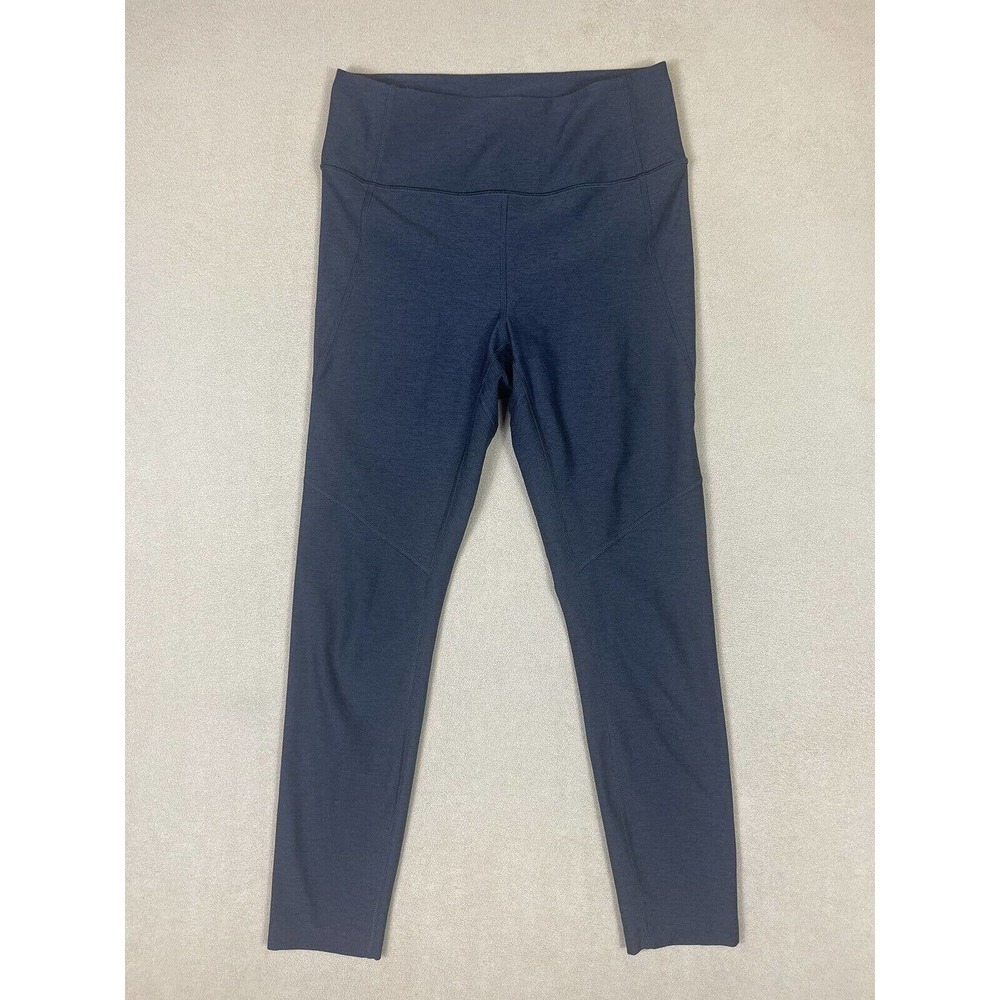 Outdoor Voices Womens M Athletic Pants Leggings Elastic Waist Mid Rise Black‎